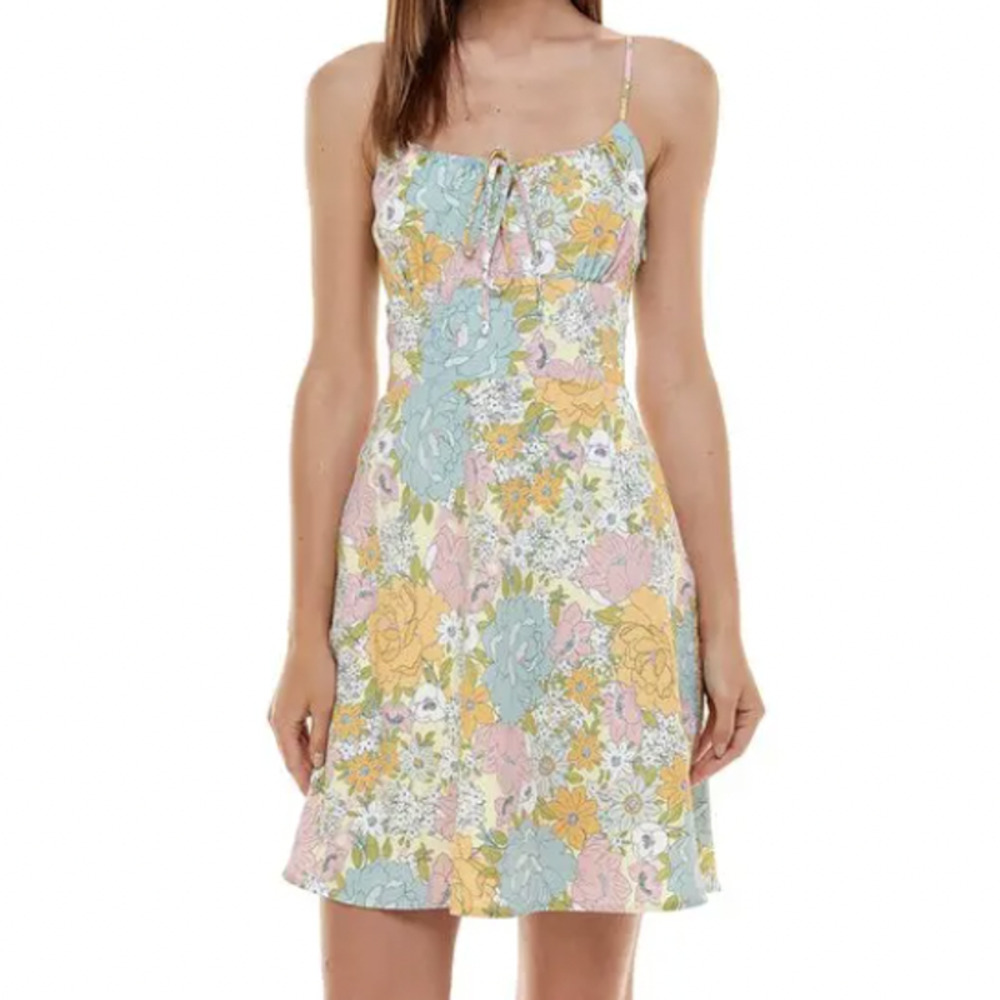 WAYF Phoenix Floral Print Minidress, Size M​​​​​​​​​​​​